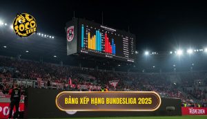Bảng xếp hạng Bundesliga 2025