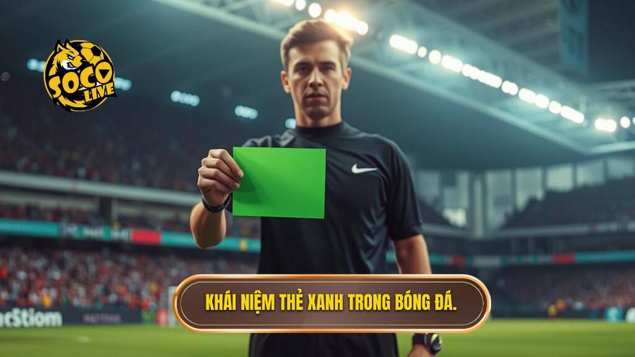 Thẻ xanh trong bóng đá là gì? Tìm hiểu cuộc cách mạng mới của túc cầu giáo 1 Khái niệm cơ bản: Thẻ xanh trong bóng đá là gì?