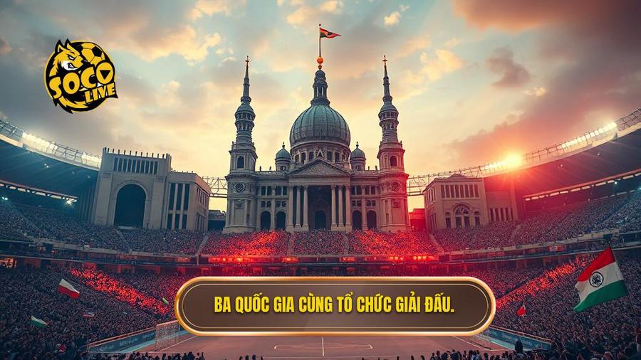Ba quốc gia cùng tổ chức giải đấu.