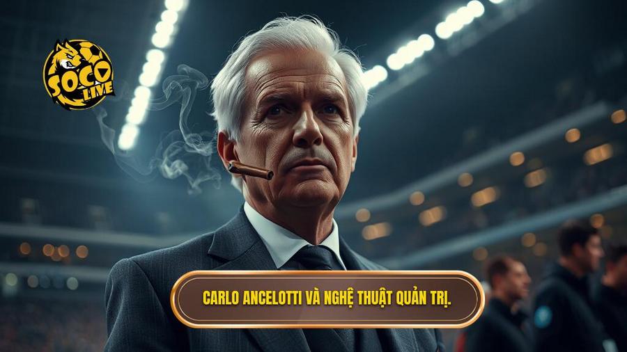 Top huấn luyện viên xuất sắc nhất lịch sử bóng đá thế giới: Những bộ óc thiên tài 3 Carlo Ancelotti và nghệ thuật quản trị.